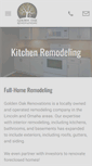 Mobile Screenshot of goldenoakrenovations.com